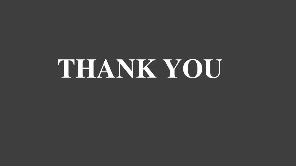 thank you