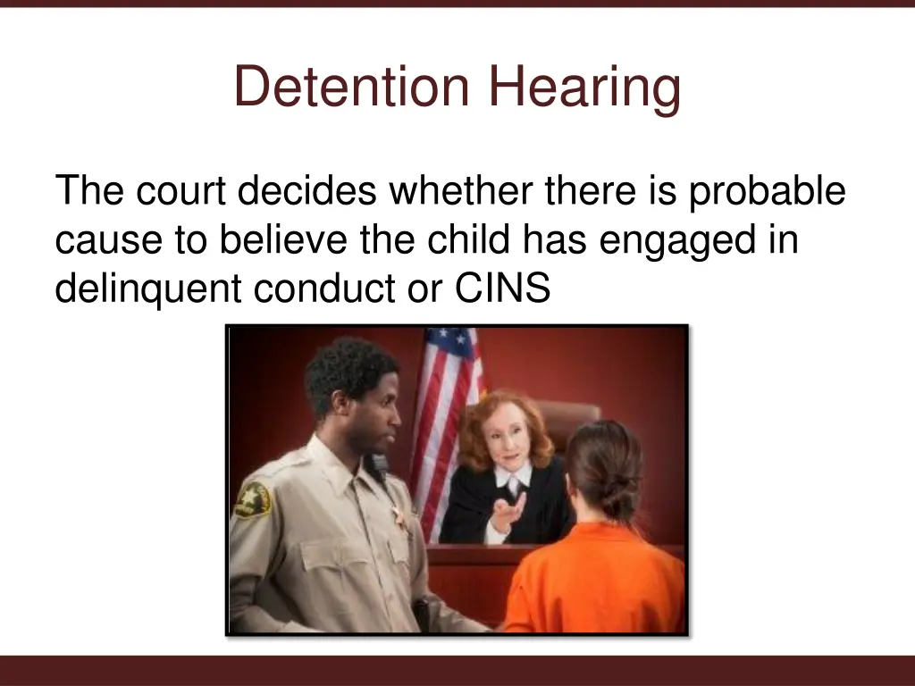 detention hearing