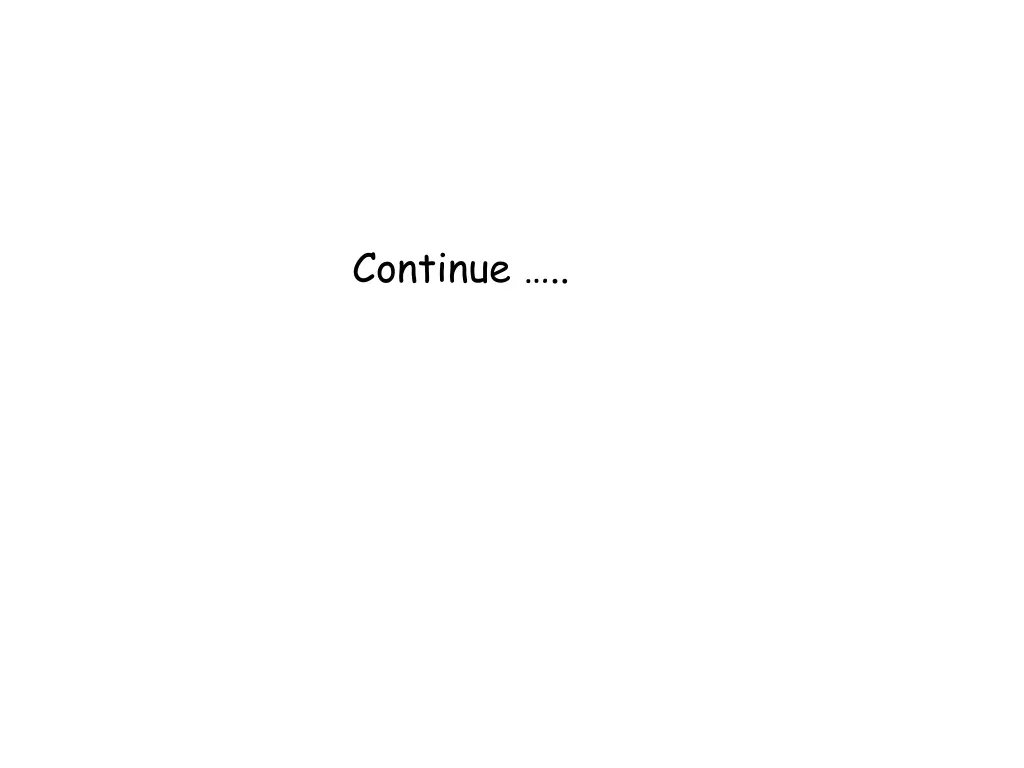 continue