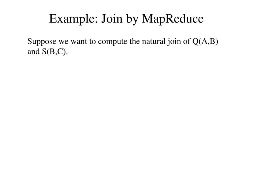 example join by mapreduce