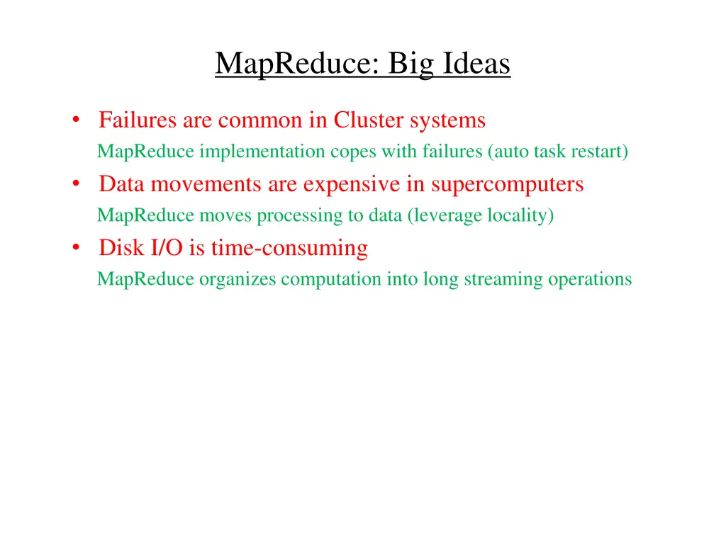 mapreduce big ideas 3