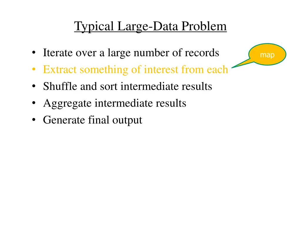 typical large data problem 1