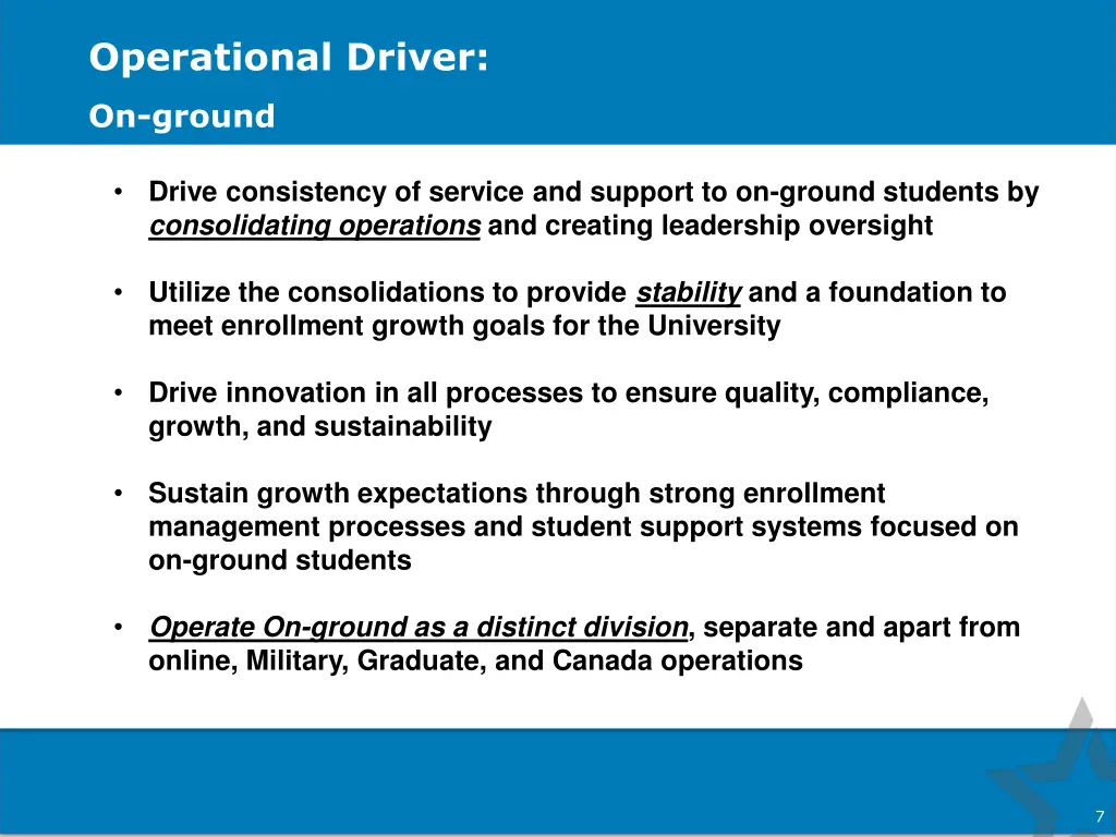 operational driver 1