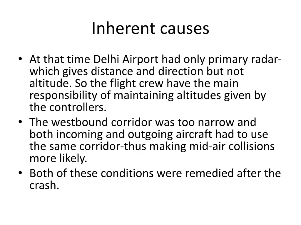 inherent causes