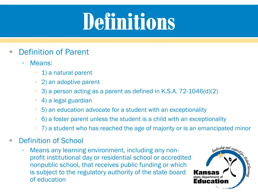 definitions