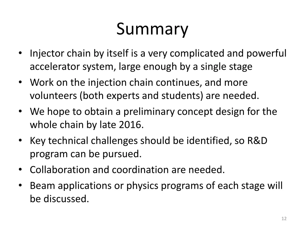 summary