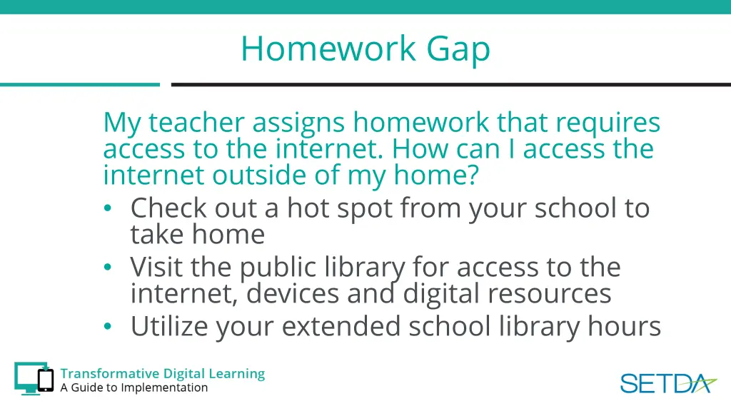 homework gap