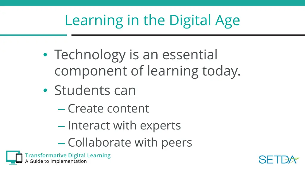 learning in the digital age
