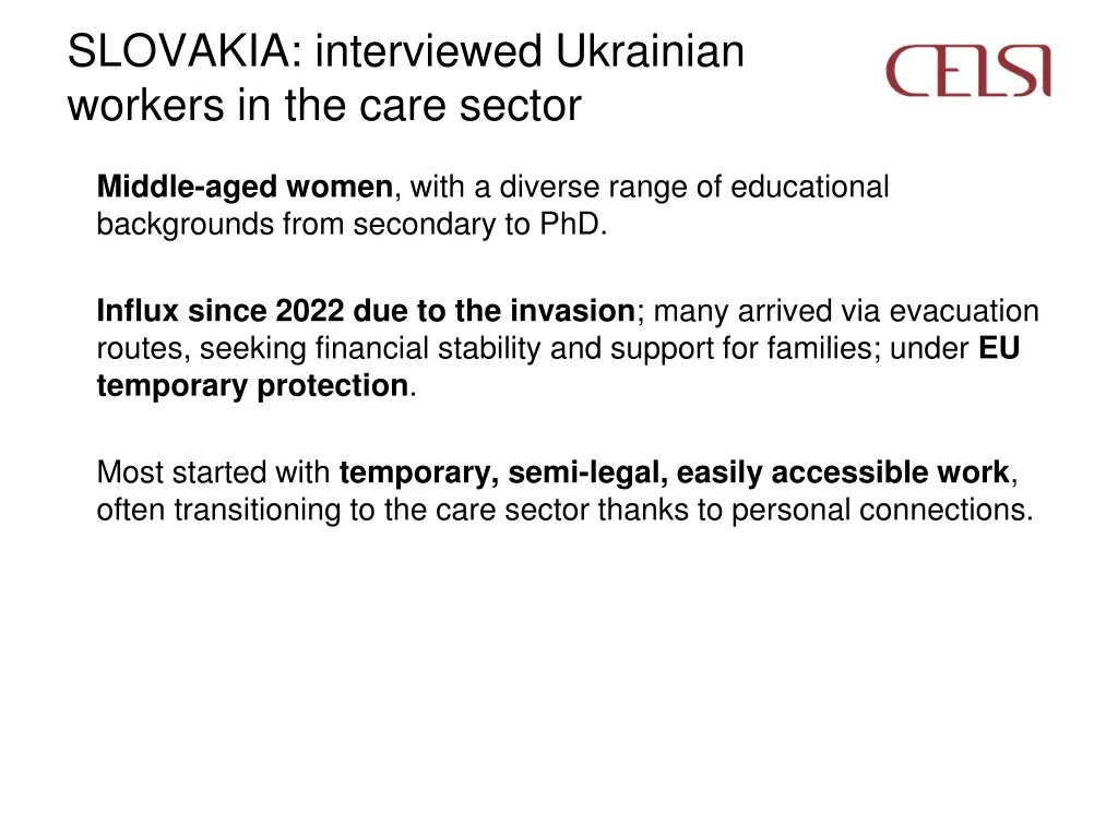 slovakia interviewed ukrainian workers