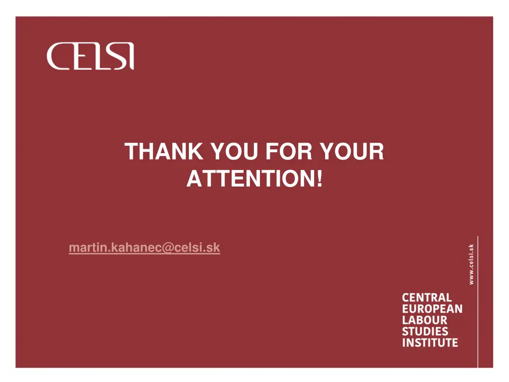 thank you for your attention