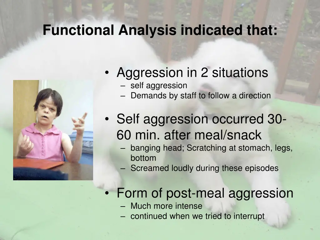 functional analysis indicated that