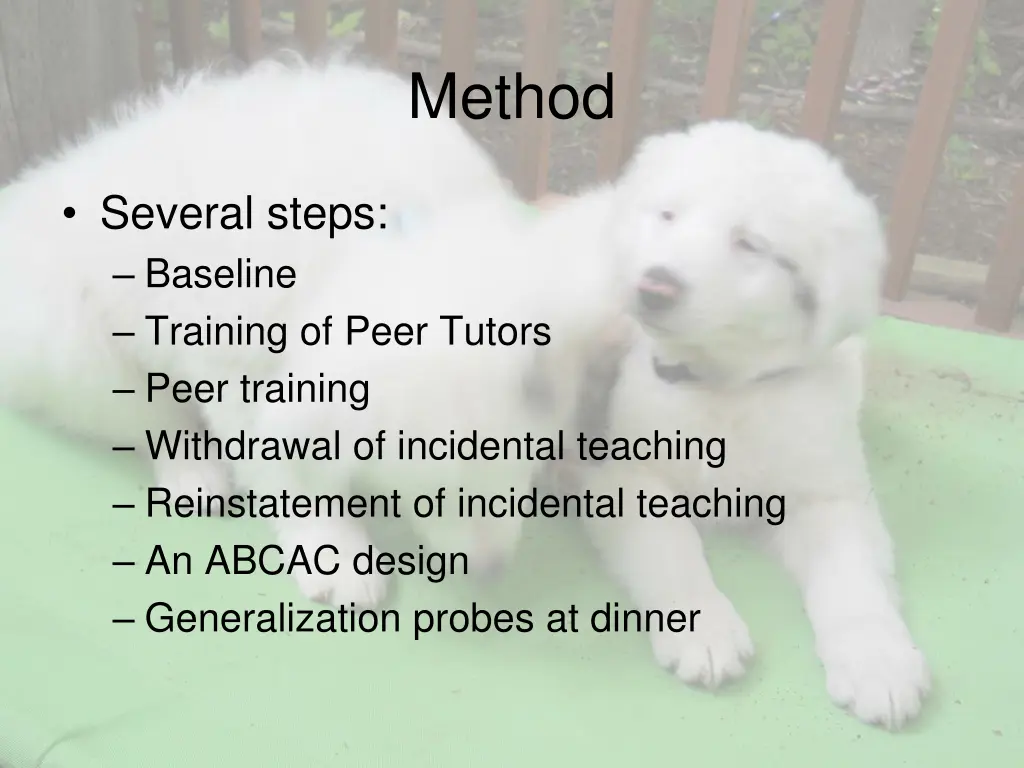 method 1