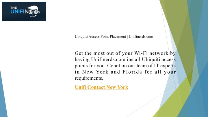 ubiquiti access point placement unifinerds com