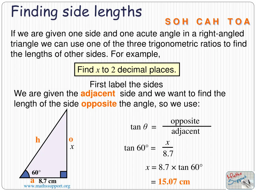 finding side lengths 4