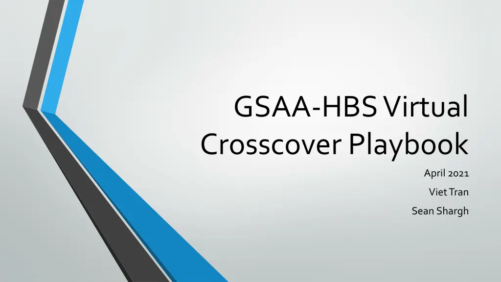 gsaa hbs virtual crosscover playbook