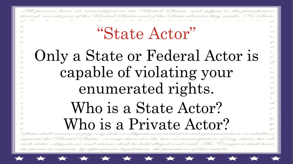 state actor