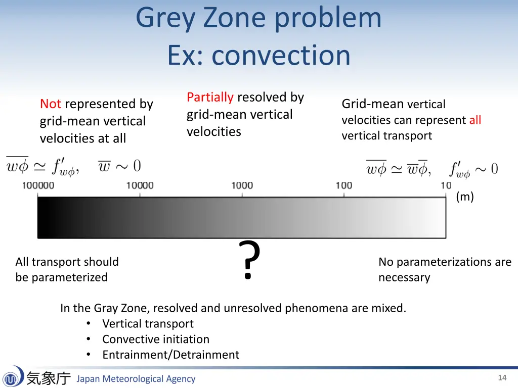 grey zone problem ex convection