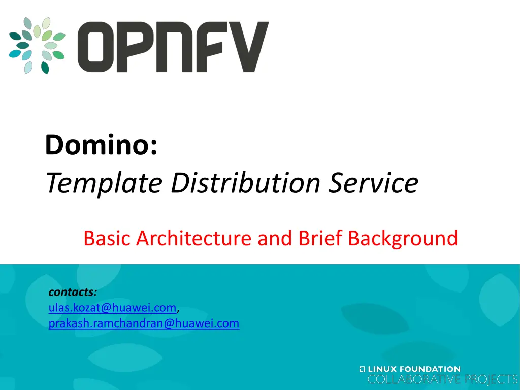 domino template distribution service