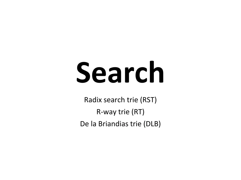 search
