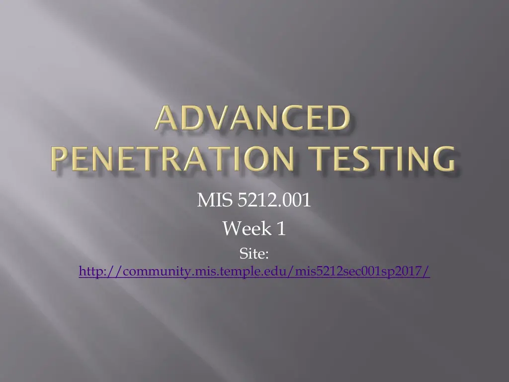 mis 5212 001 week 1 site