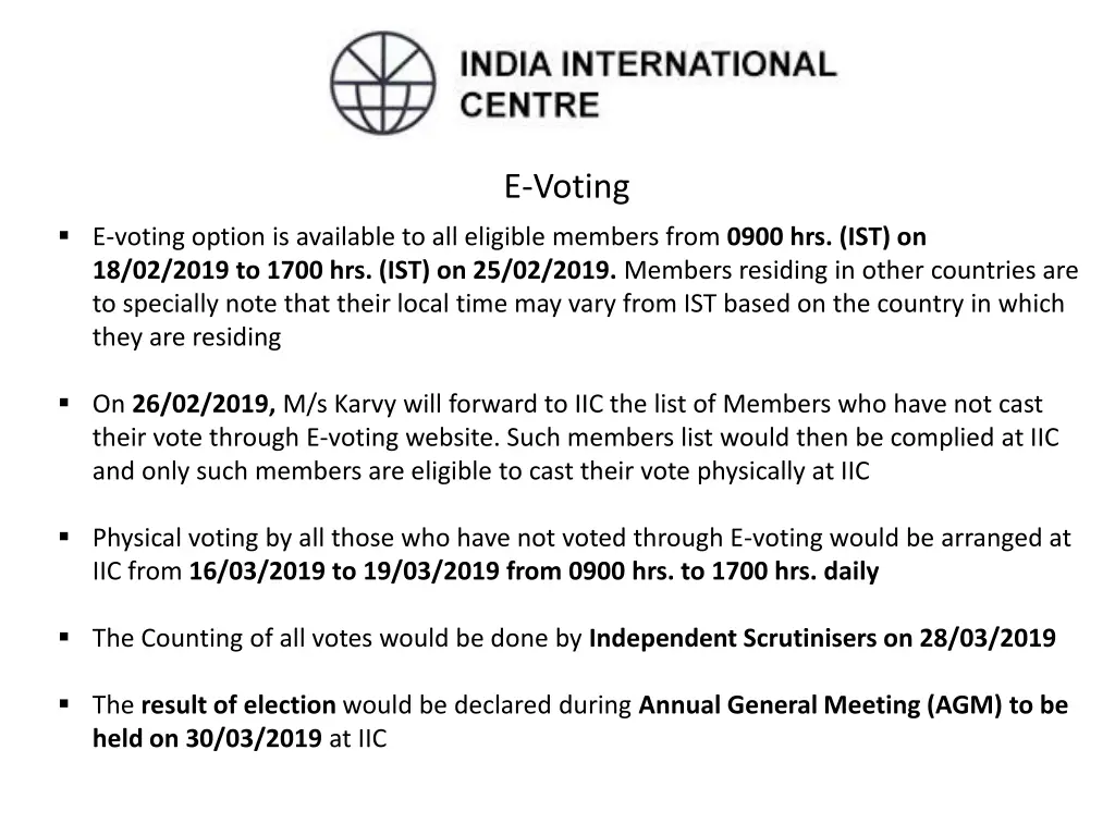 e voting