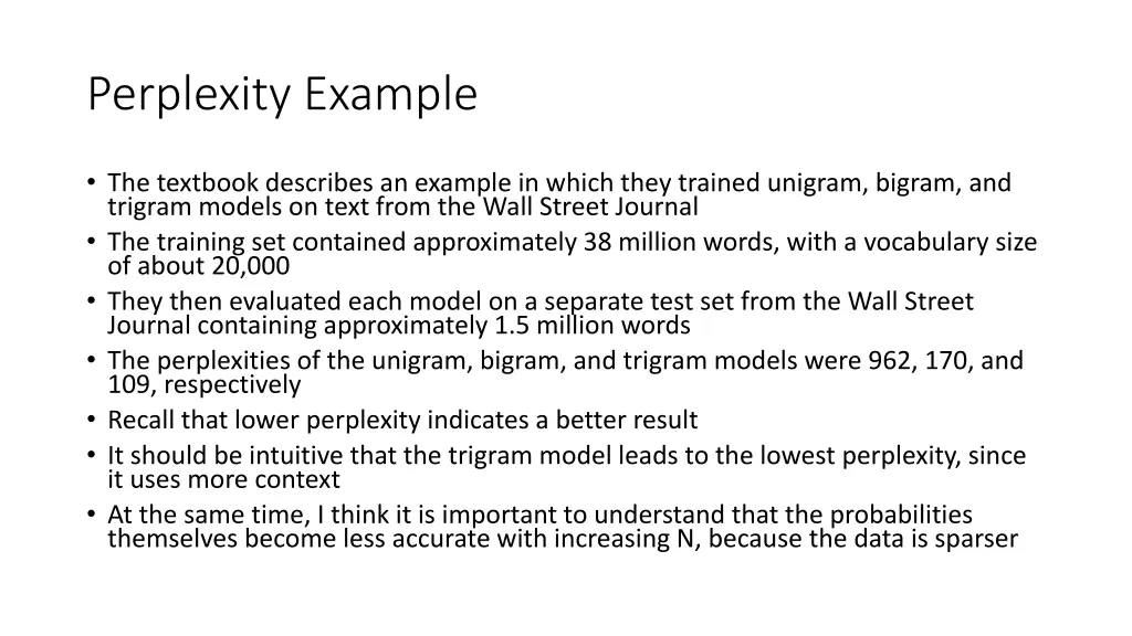 perplexity example