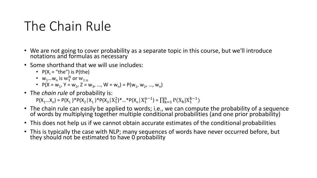the chain rule