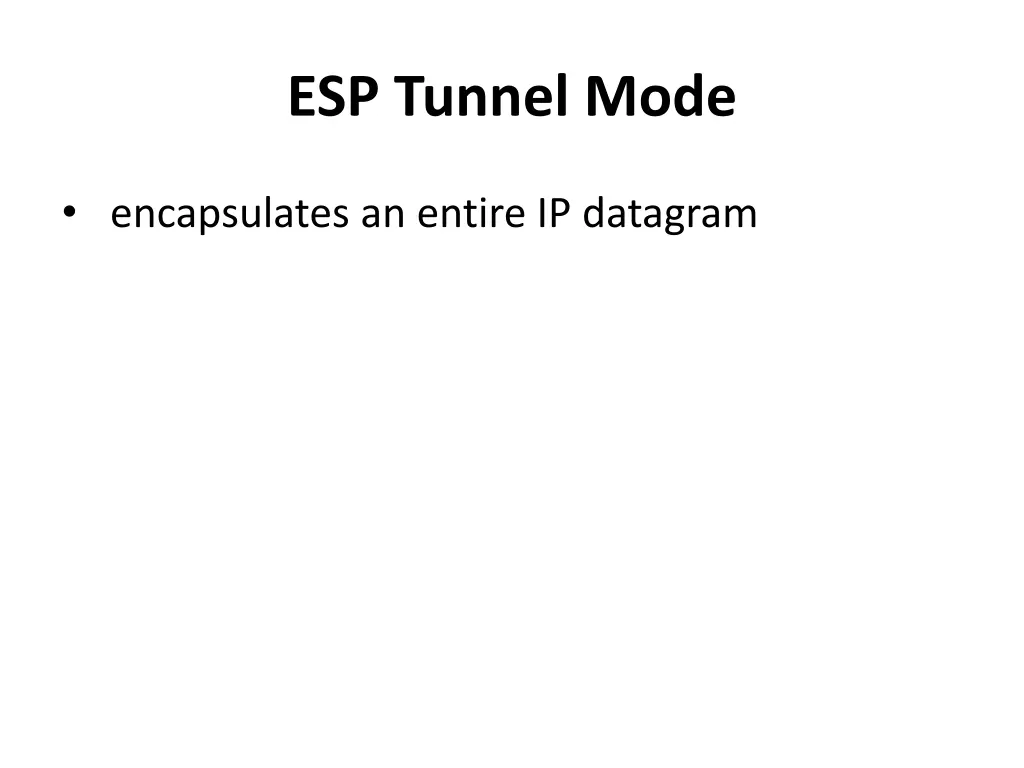 esp tunnel mode 1