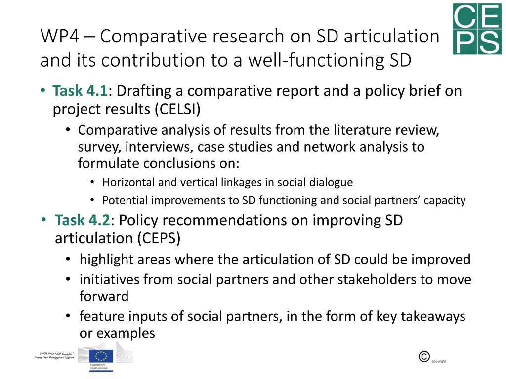 wp4 comparative research on sd articulation 1
