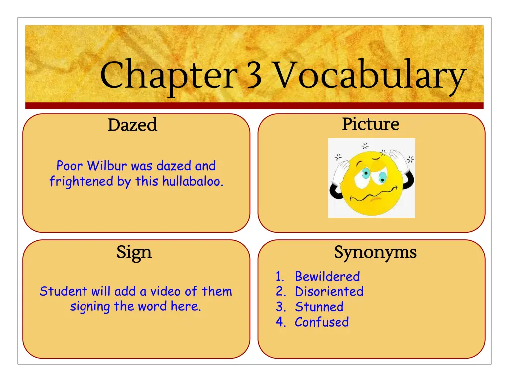 chapter 3 vocabulary 6