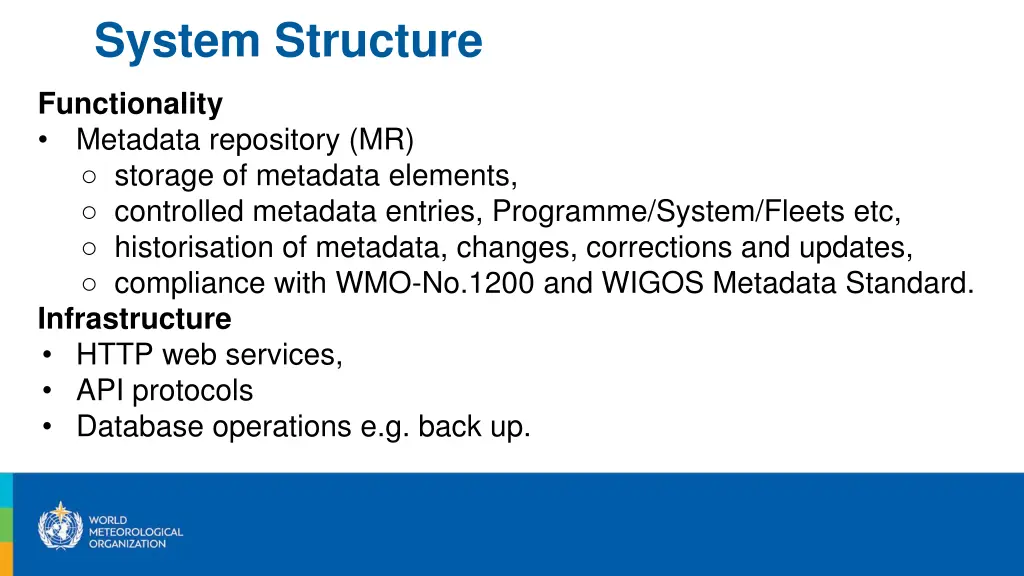 system structure