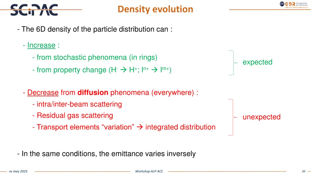 density evolution