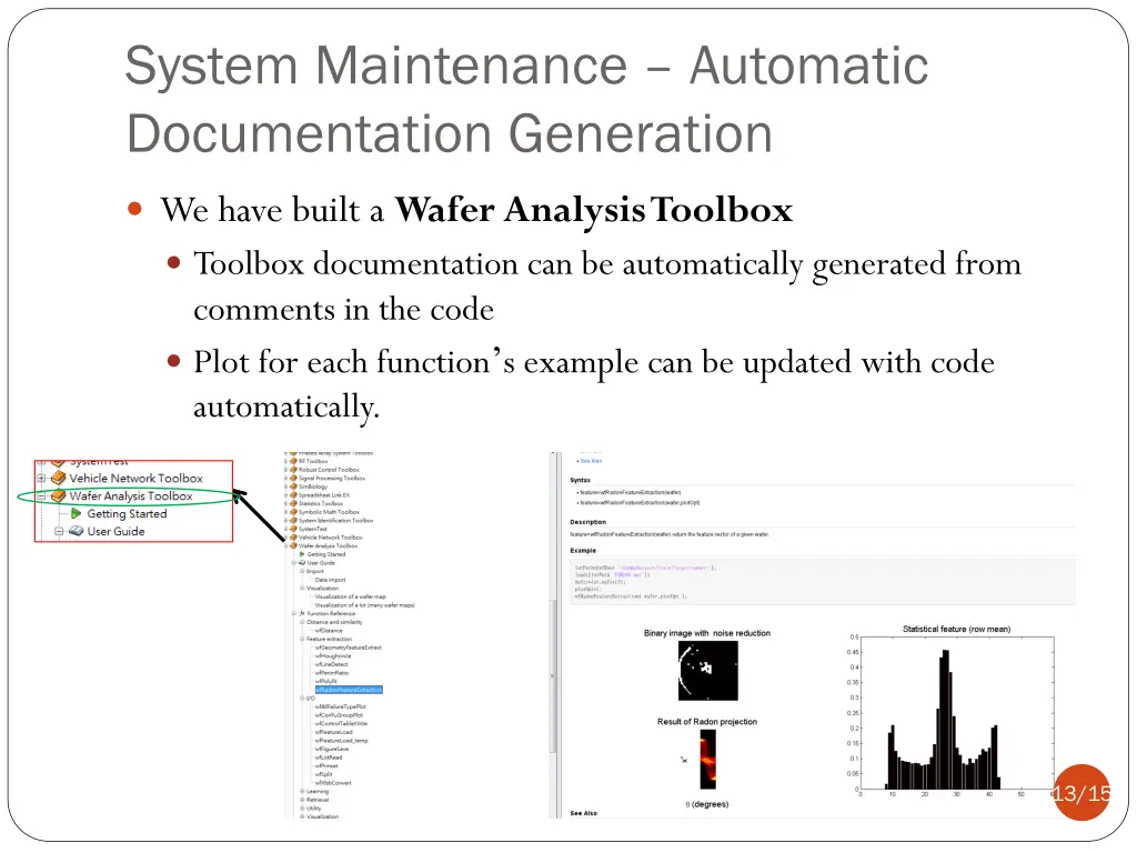 system maintenance automatic documentation