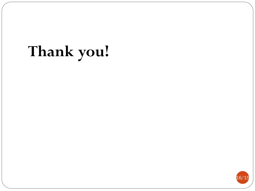 thank you