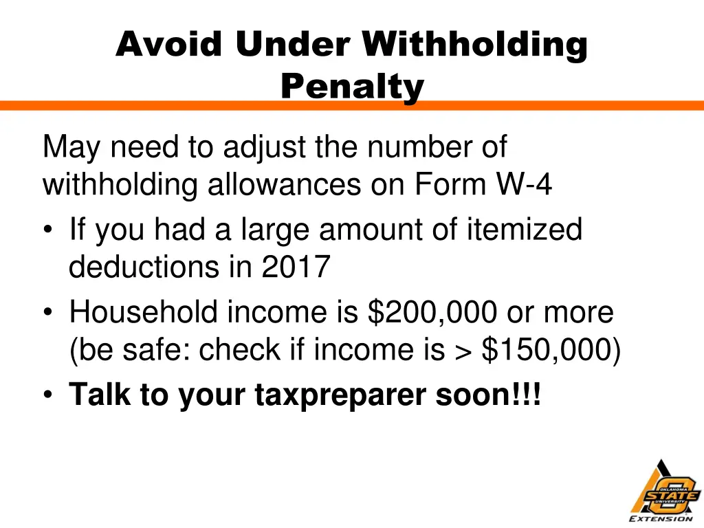 avoid under withholding penalty
