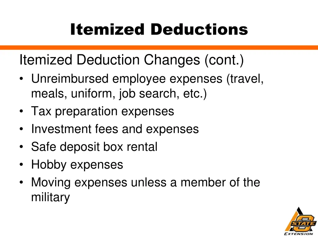 itemized deductions 2