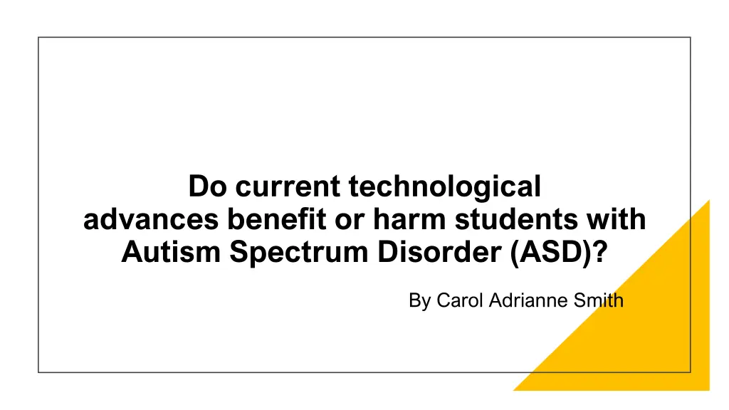 do current technological advances benefit or harm