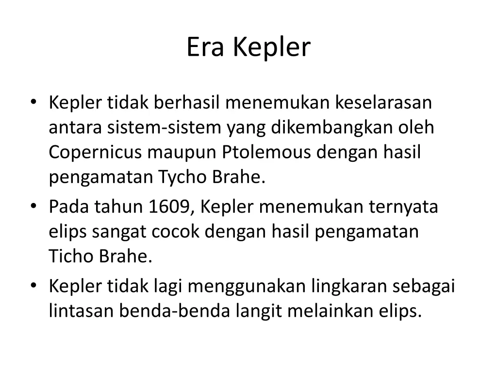 era kepler
