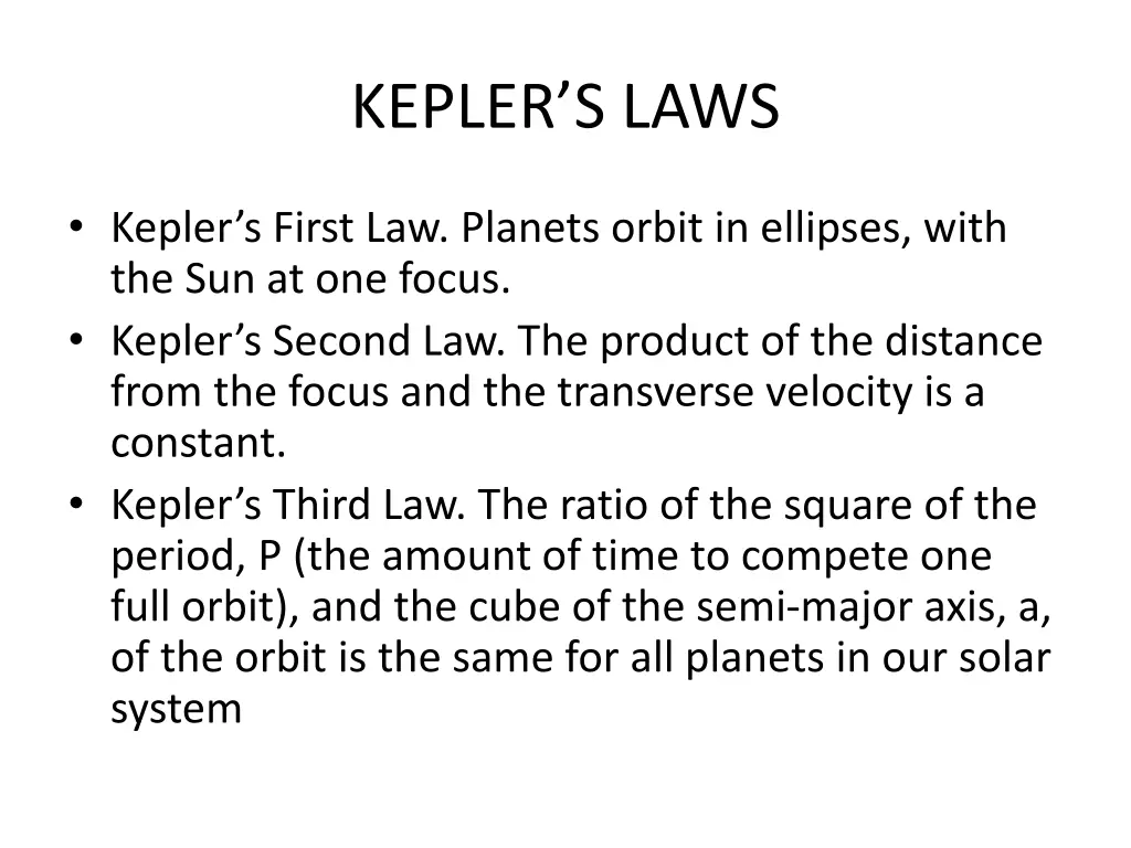 kepler s laws 1