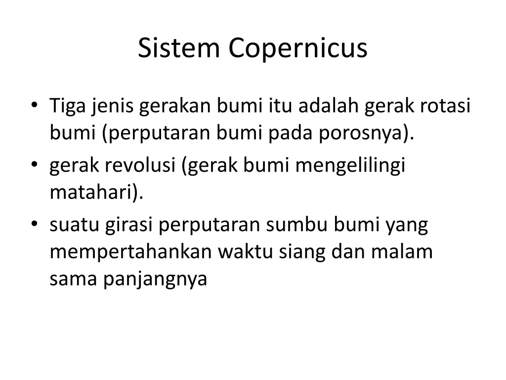 sistem copernicus