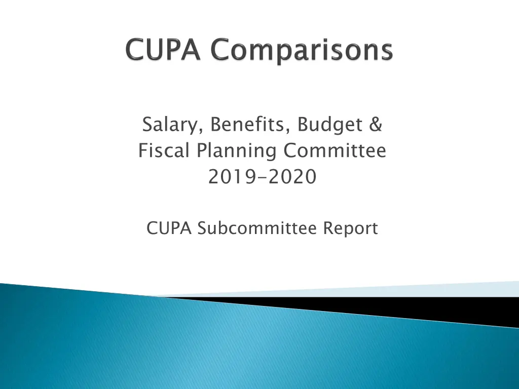 salary benefits budget fiscal planning committee
