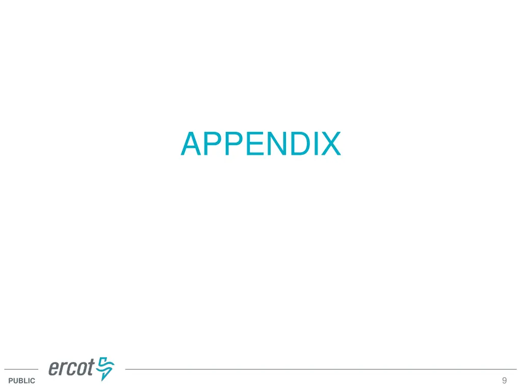 appendix