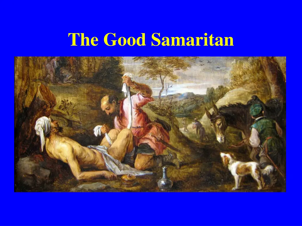 the good samaritan