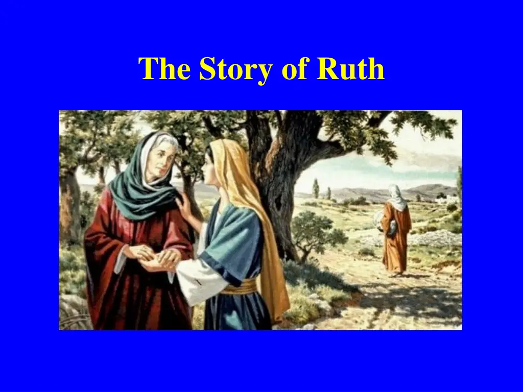 the story of ruth