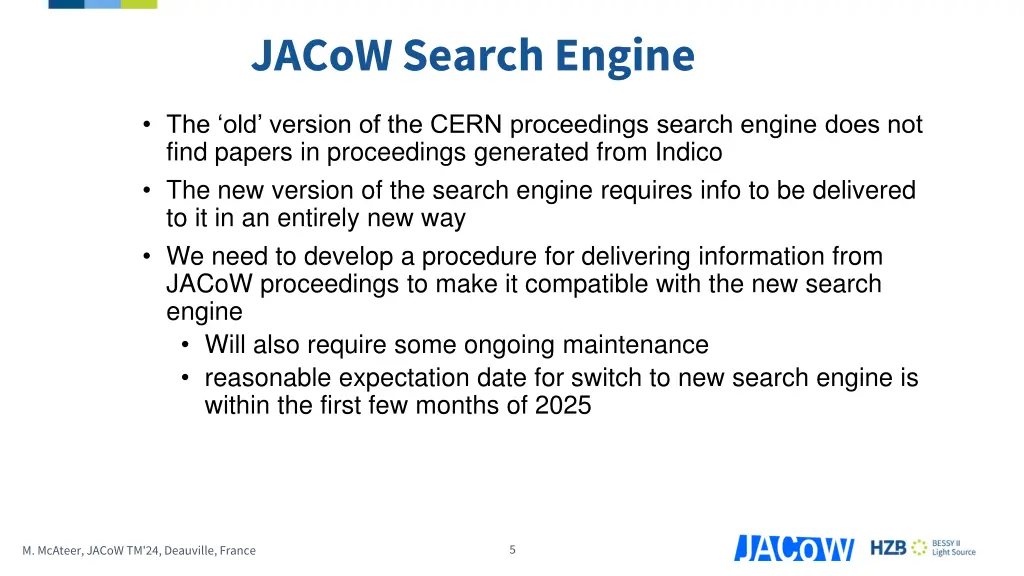 jacowsearch engine