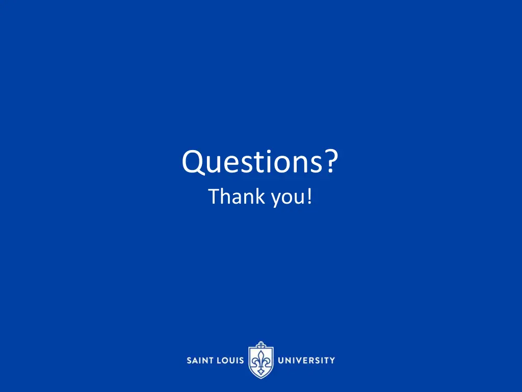 questions thank you