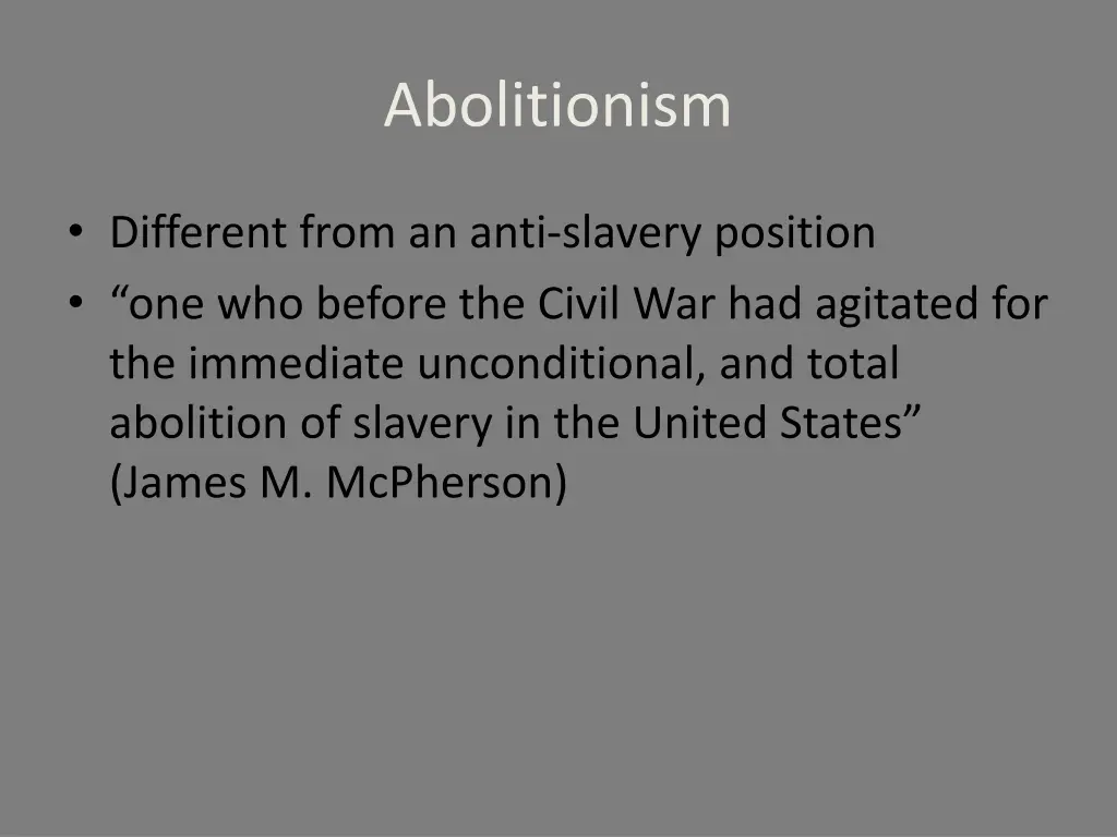 abolitionism 2