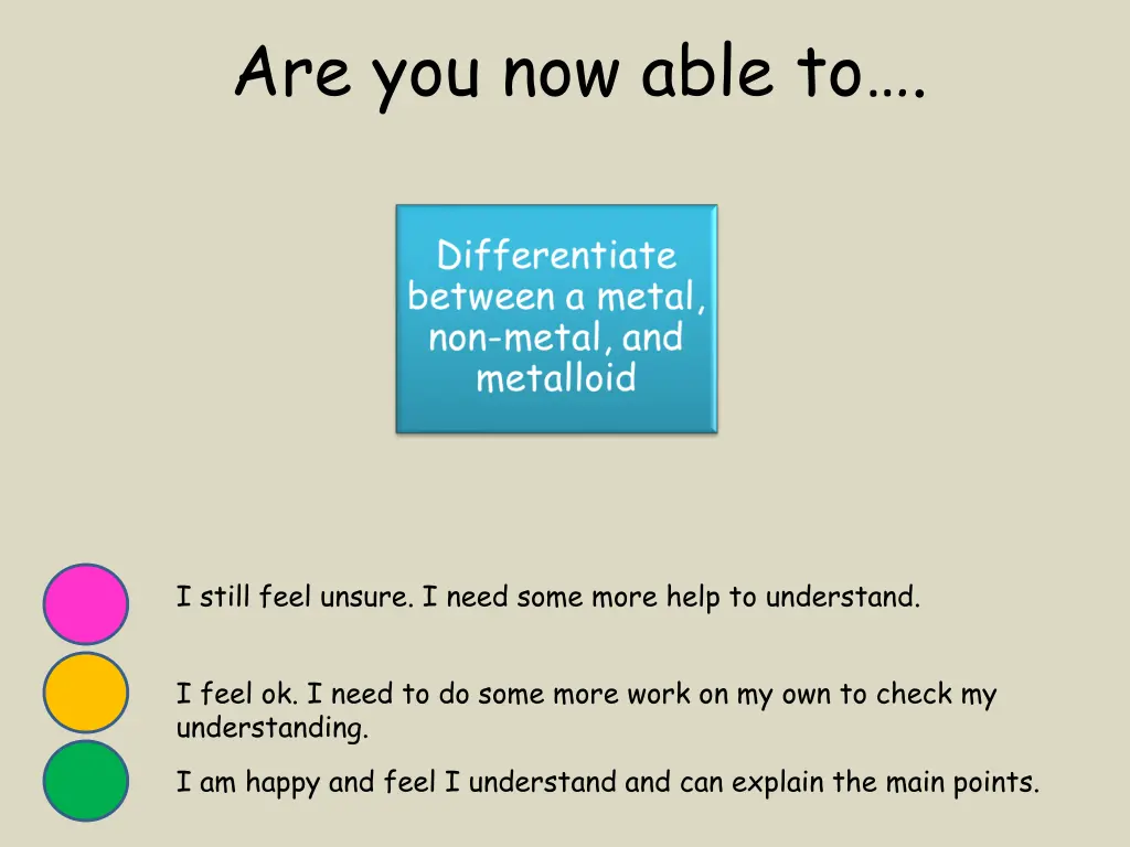 are you now able to 1