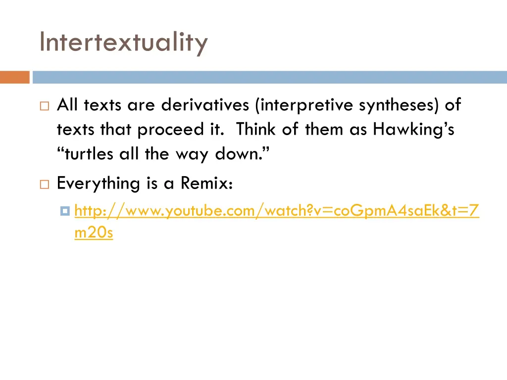 intertextuality