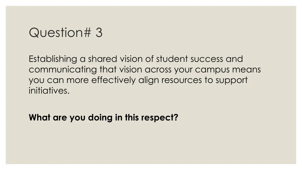 question 3